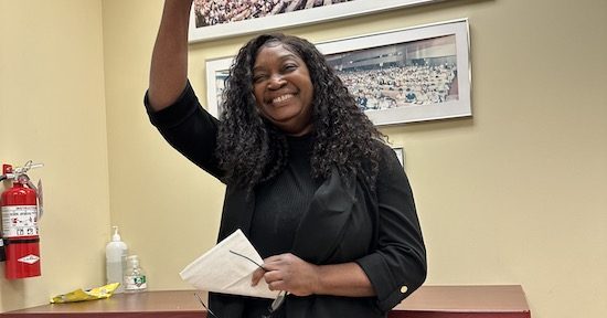 IAM District 78 delegates help shatter another glass ceiling